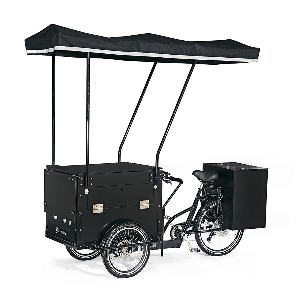 Cargobike Café Electric Hydraulic El-ladcykel