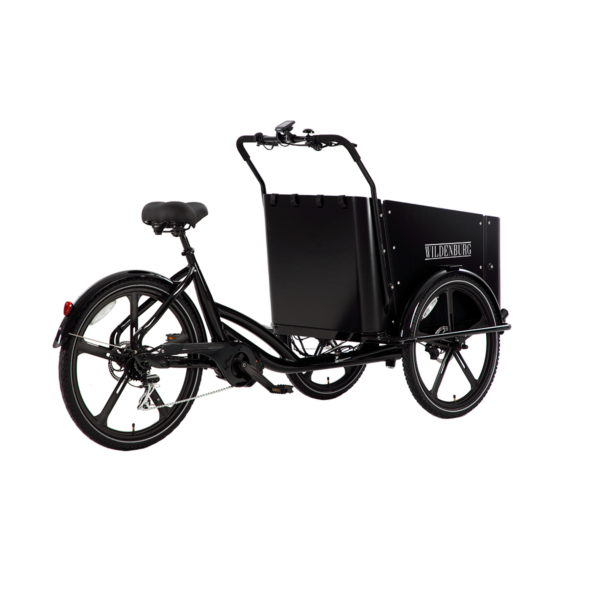 Wildenburg Urban E-Cargo El-ladcykel med Centermotor – Sort