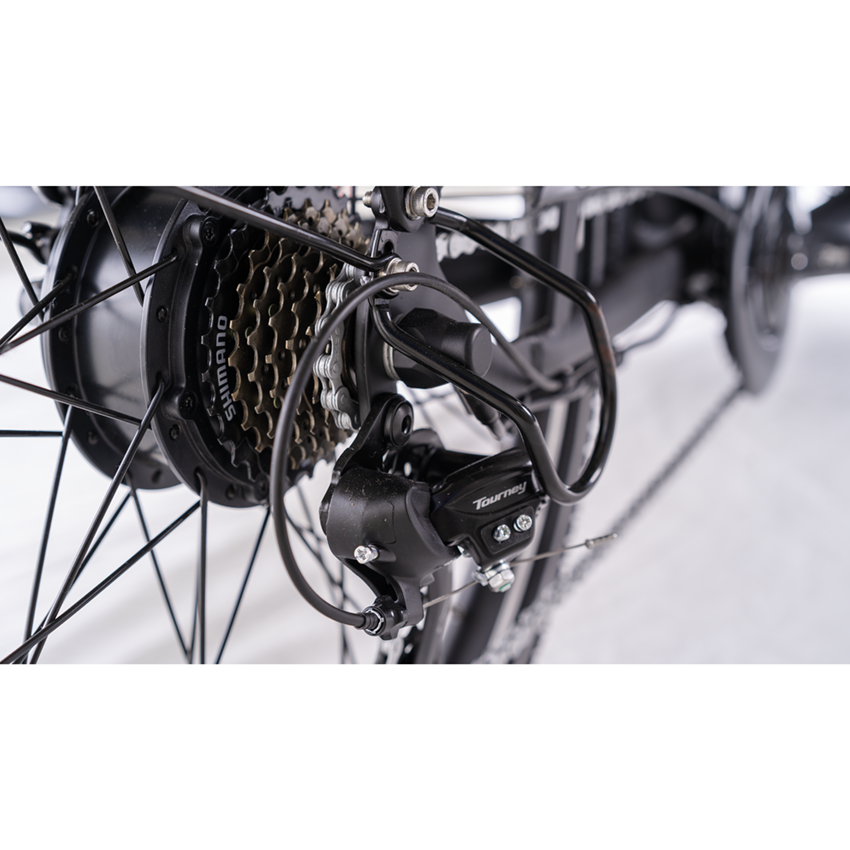 Wildenburg El-ladcykel med 7 Shimano-gear