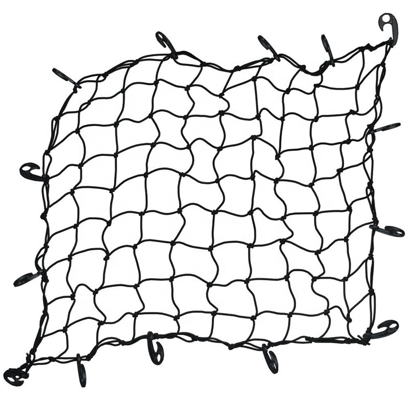 Smart og praktisk mesh-net, som kan bruges som bagagenet / indkøbsnet til ladcykel.