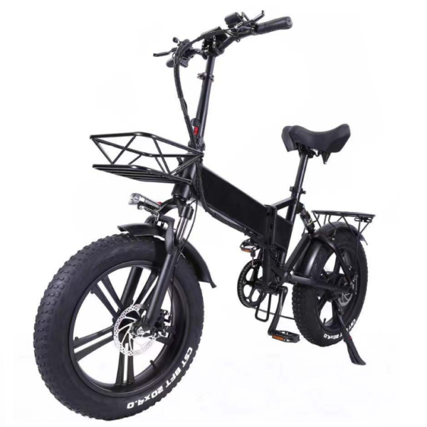 Wildenburg Fatbike X Elektrisk Foldecykel – Sort