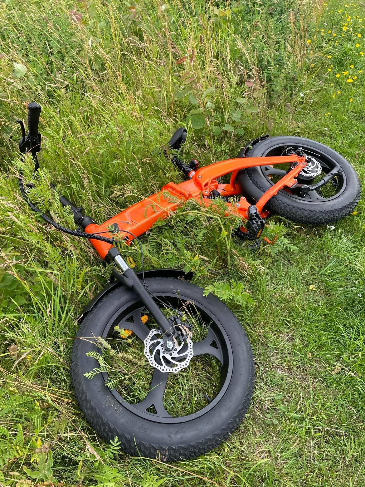 Orange Wildenburg fat-bike