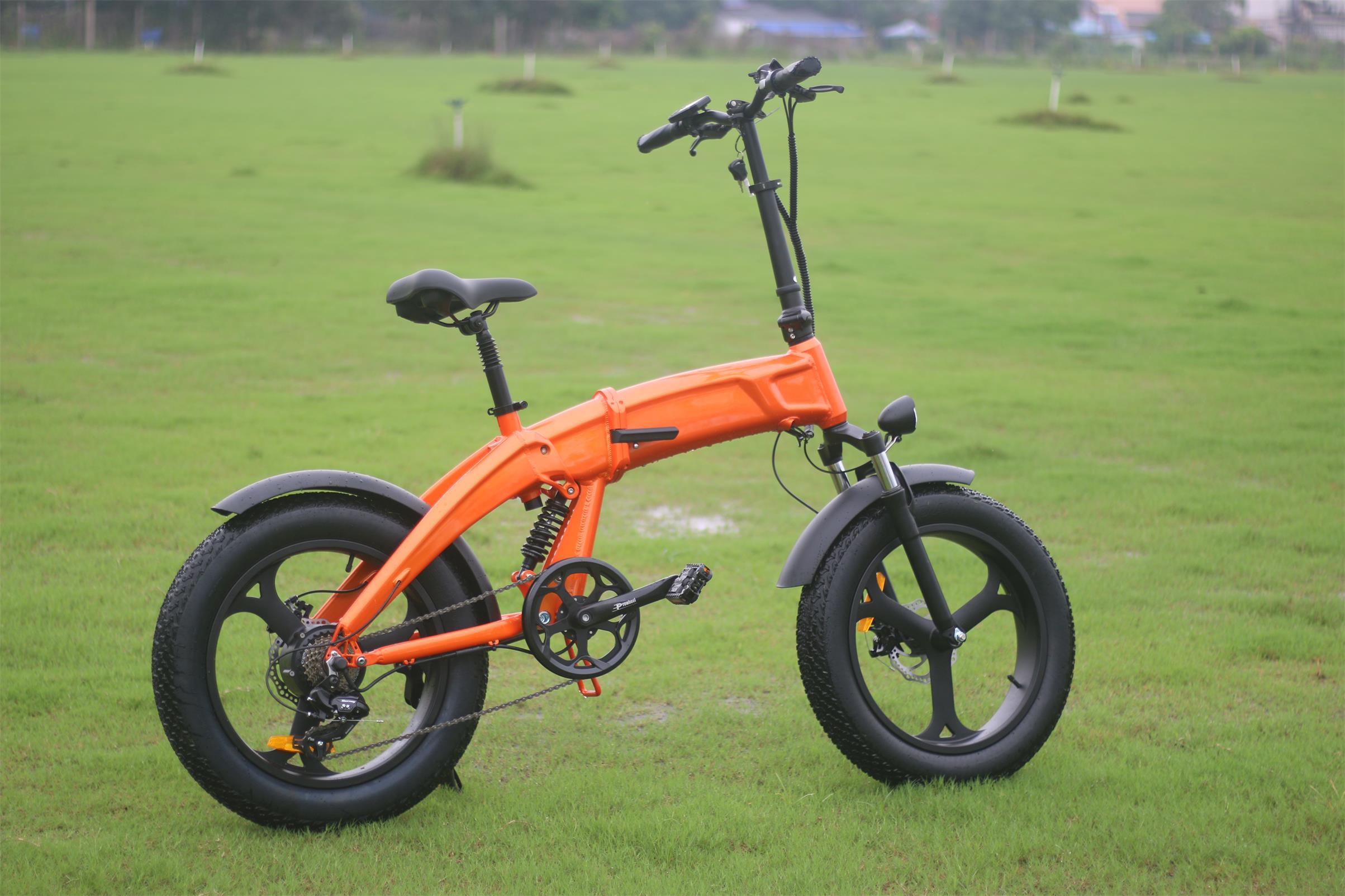 Orange Wildenburg fat-bike