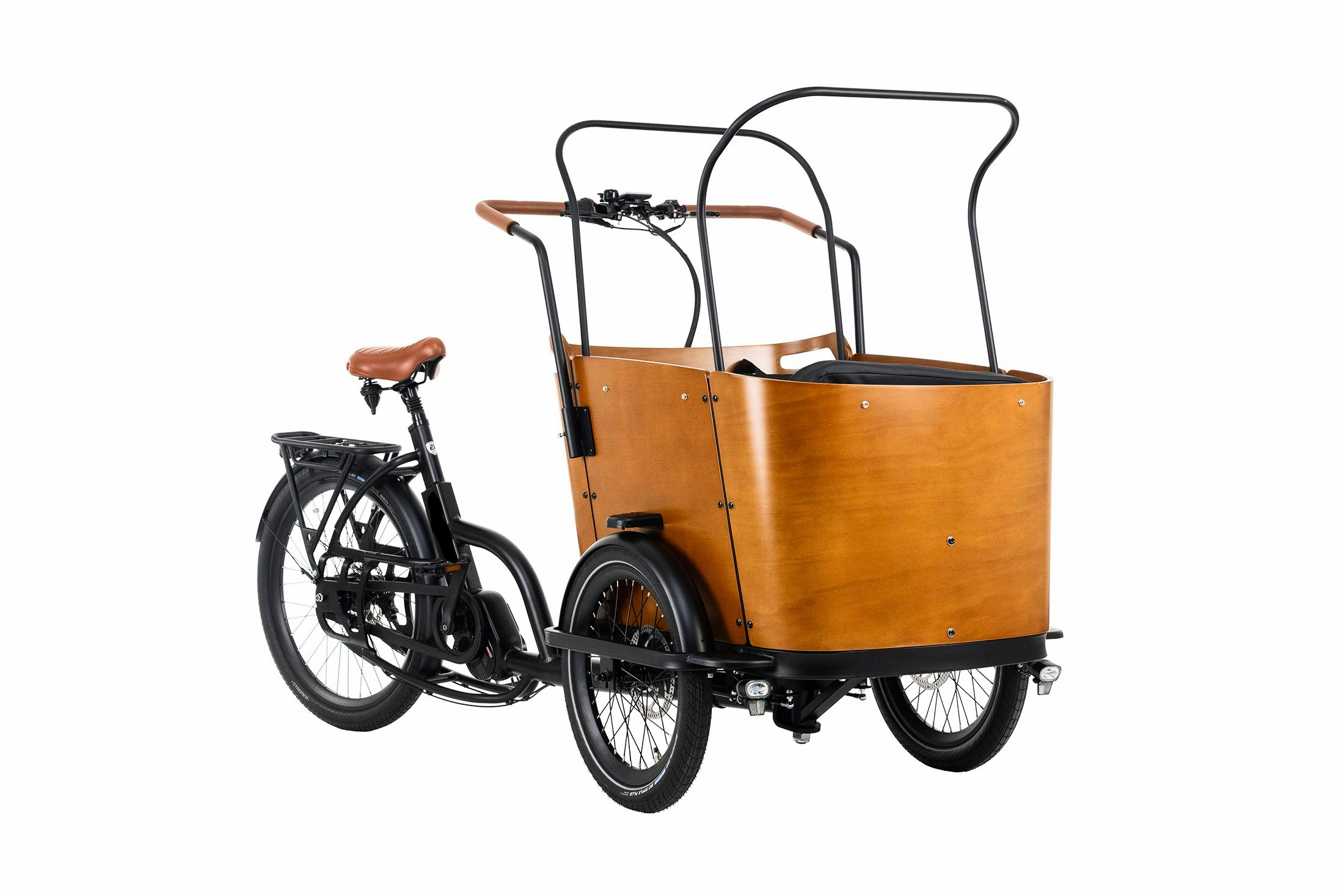 Wildenburg Adventure el-ladcykel i træ med centermotor