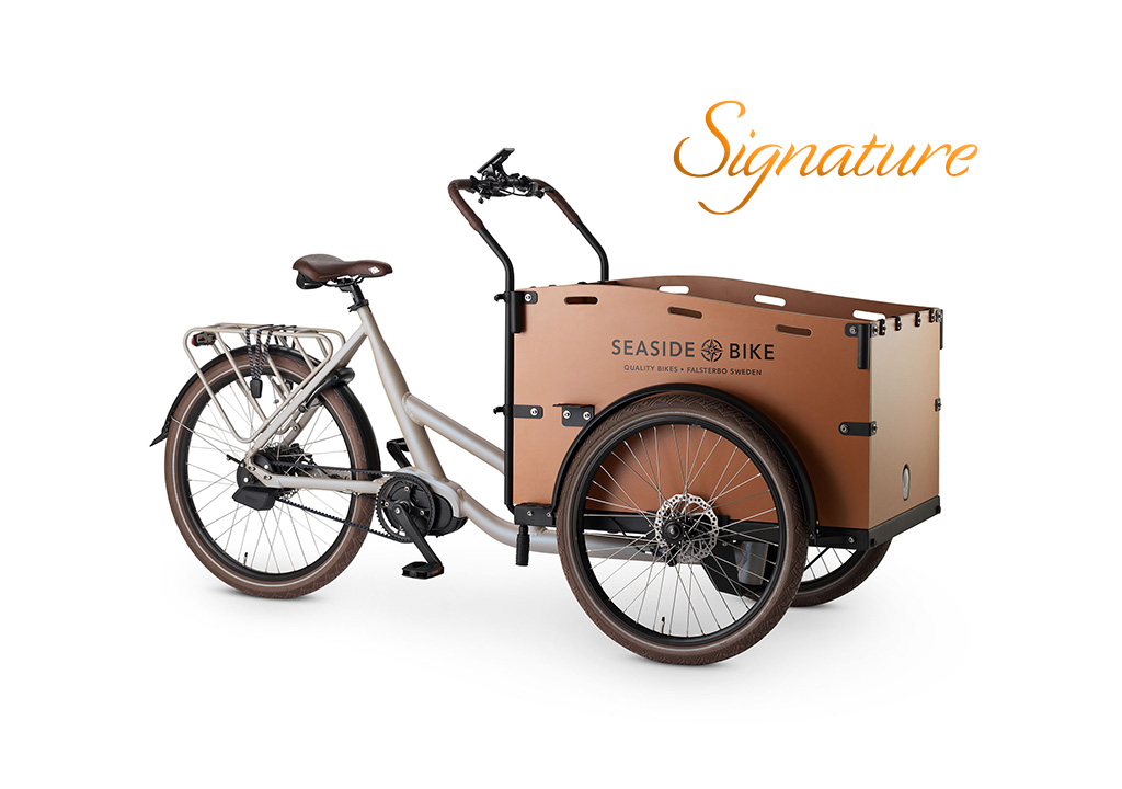 når som helst Idol finger Seaside Bike Signature El-ladcykel - El-ladcykler.dk