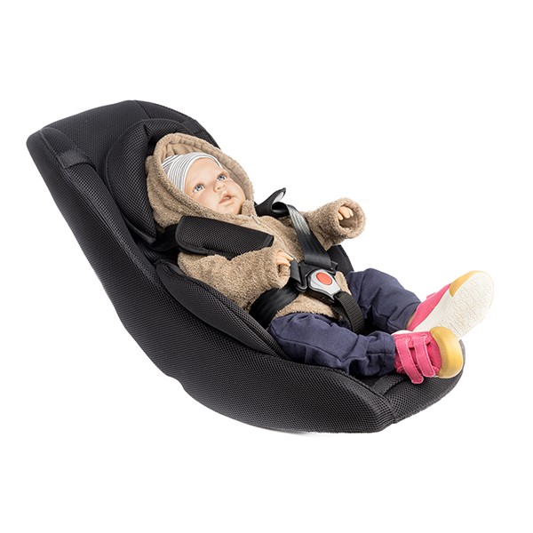 Melia Comfort Plus Babysæde med pudeindlæg (0-9 md.) til ladcykel