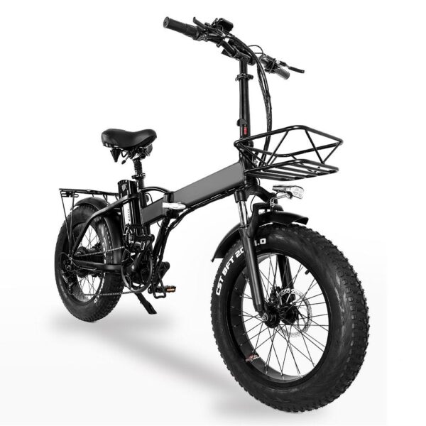 Wildenburg Fatbike S Elektrisk Foldecykel – Sort