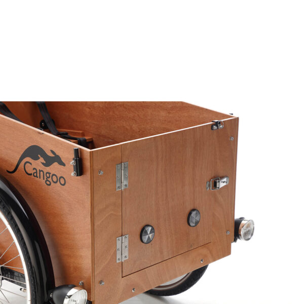 Cangoo Easy-E El-ladcykel med frontlåge – Grå