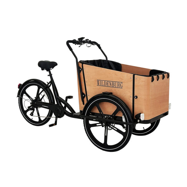 Wildenburg Urban E-Cargo El-ladcykel med Centermotor – Naturfarve